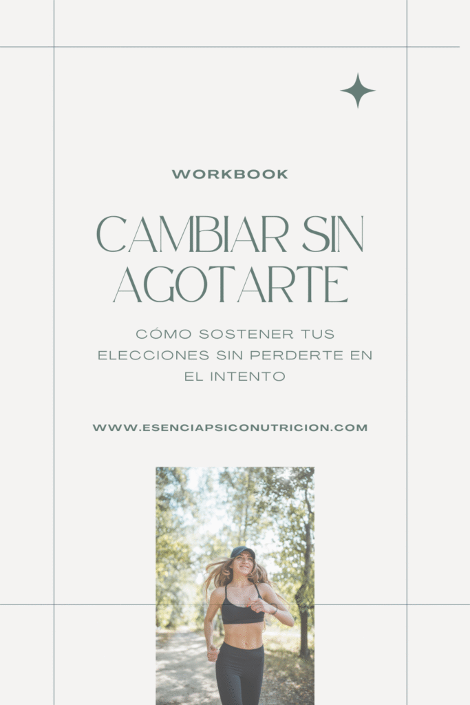 cambiar sin agotarte